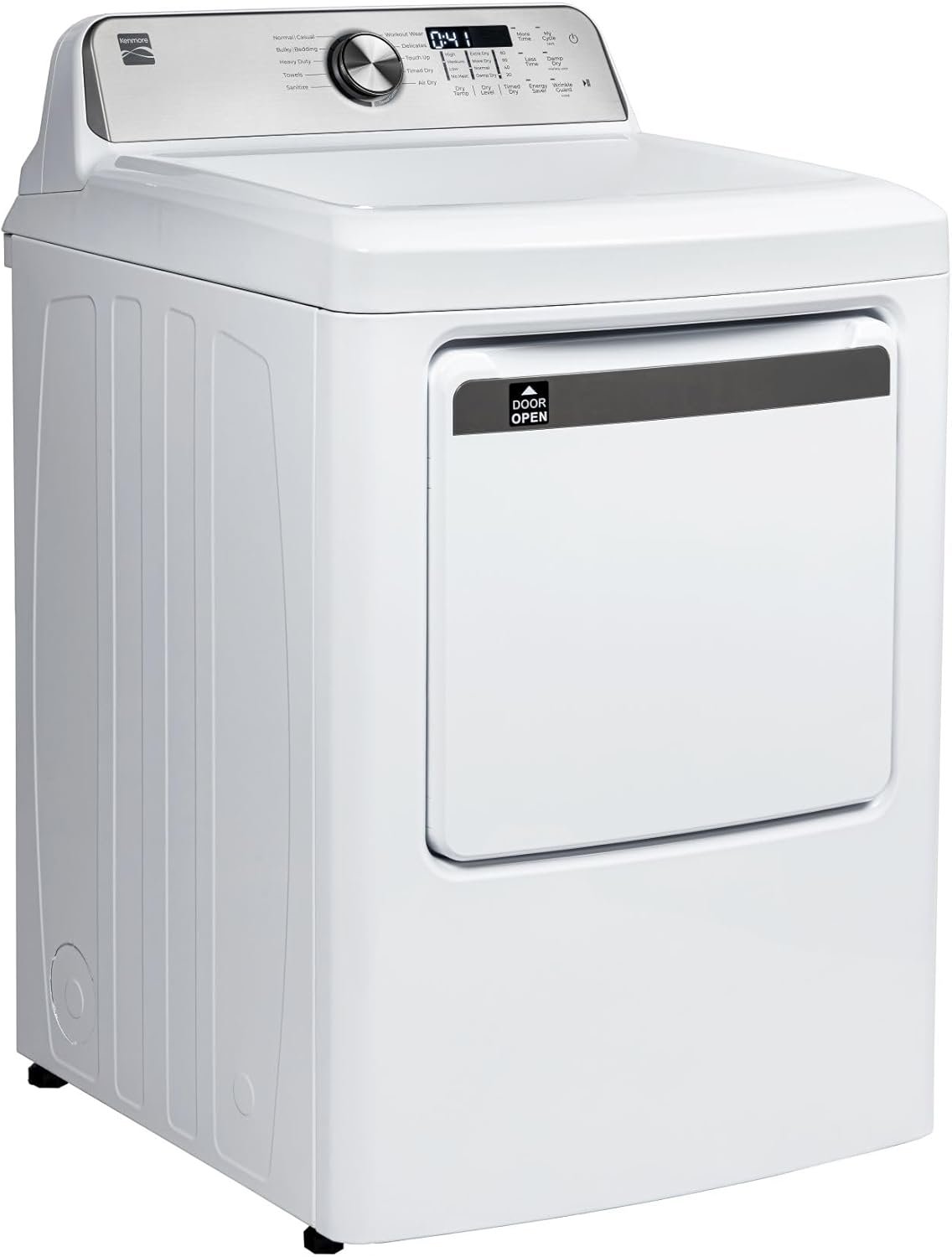 Kenmore 2679162 Front Load Wrinkle Guard, Energy Saver, Smart Sensor Drying System, 7.0 cu. ft. Total Capacity, White Gas Dryer - Image 8