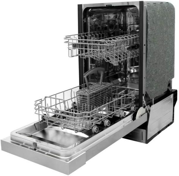 SPT SD-9254WA 18″ Wide Built-In Dishwasher w/Heated Drying, ENERGY STAR, 6 Wash Programs, 8 Place Settings and Stainless Steel Tub – White - Image 11