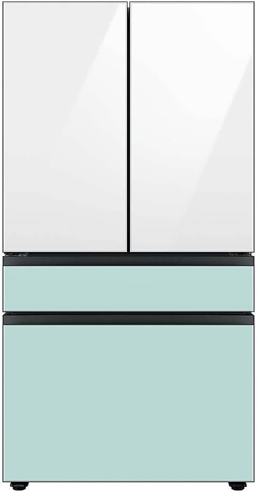 Samsung RAF18DU412 Bespoke 4-Door French Door Refrigerator Panel - Top Panel - White Glass - Image 5
