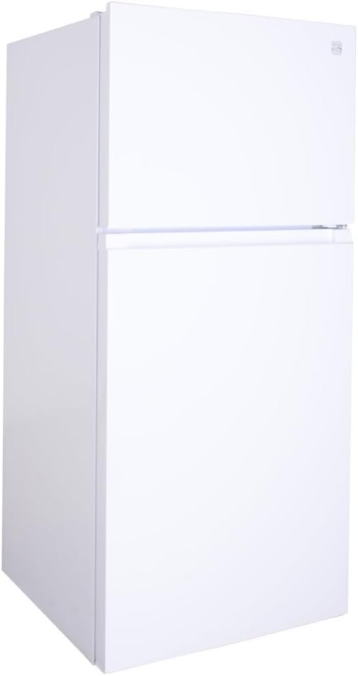 Kenmore 30 in. 18.2 cu. ft. Capacity Refrigerator/Freezer with Adjustable Glass Shelving, Humidity Control Crispers, Gallon Door Bins, ENERGY STAR Certified, White - Image 17