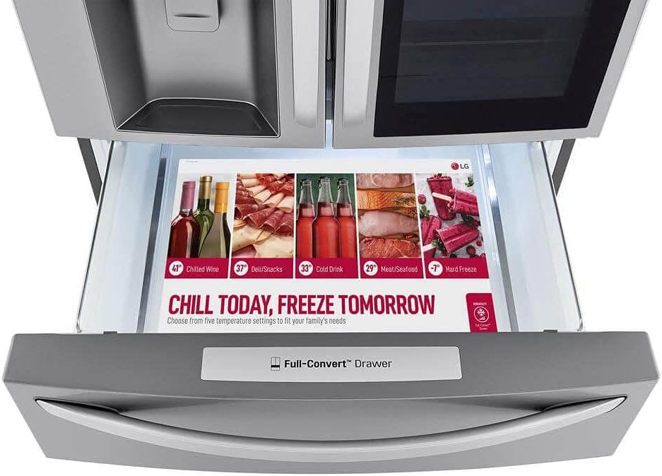 LG LRMVS3006S / LRMVS3006S / LRMVS3006S 29.5 Cu. Ft. Smart Door-in-Door Refrigerator with Craft Ice Maker - Image 3