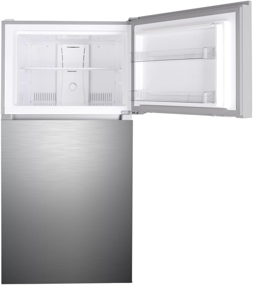 Kenmore 30 in. 18.2 cu. ft. Capacity Refrigerator/Freezer with Adjustable Glass Shelving, Humidity Control Crispers, Gallon Door Bins, ENERGY STAR Certified, Fingerprint Resistant Stainless Steel - Image 14