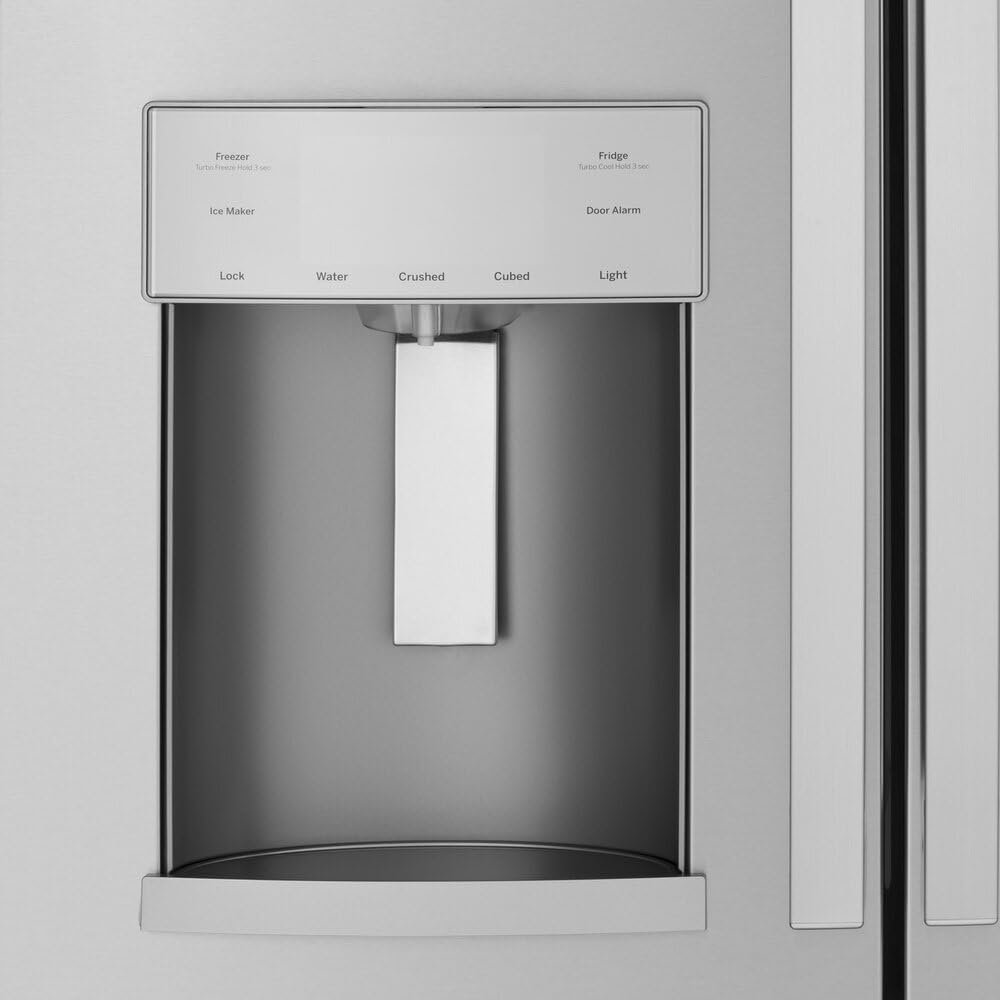GE GYE22GYNFS 36" French Door Counter Depth Refrigerator with 22.1 cu. ft. Total Capacity Space Saving Ice Maker Showcase LED Lighting in Stainless Steel - Image 6