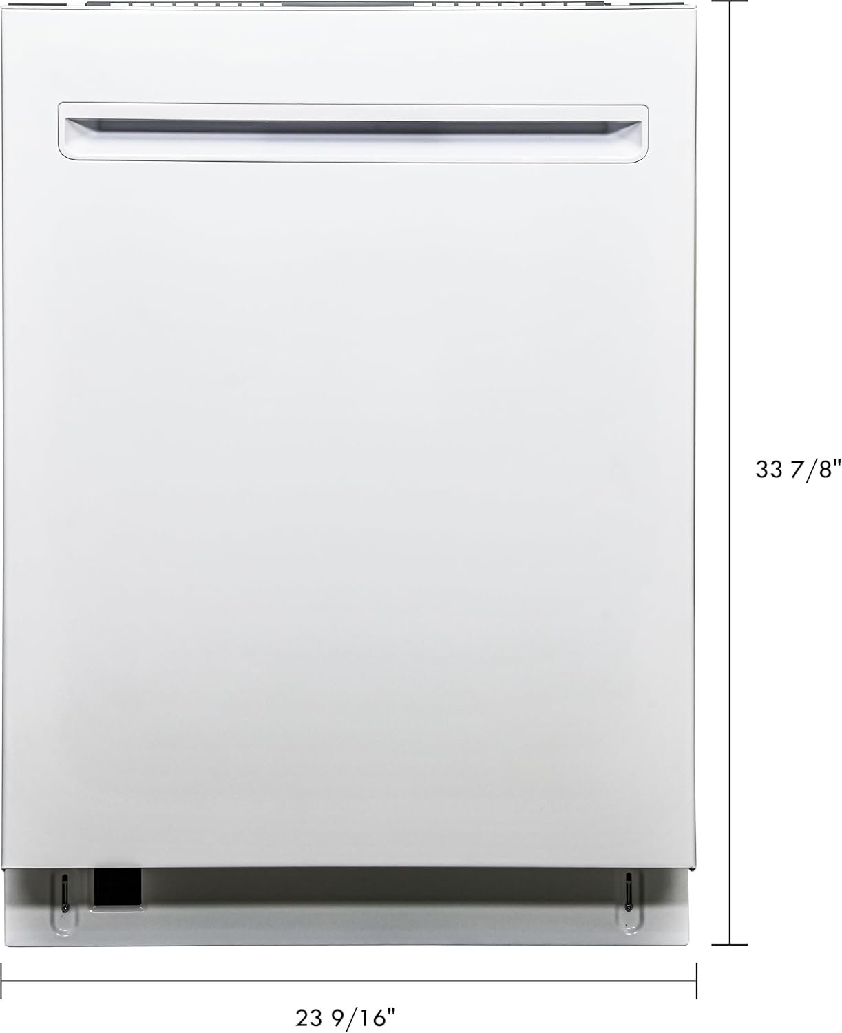 Kenmore 24" Built-In Stainless Steel Tub Dishwasher with EasyFlex 3rd Rack, SmartWash, UltraWash Plus, TurboDry, MoreSpace Adjustable Rack, Energy Star Certified, White - Image 2