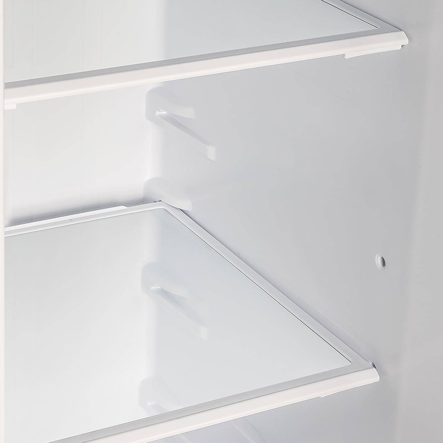 Forno Salerno 37-inch Side-by-Side Refrigerator - 15.6 Cu.Ft. Stainless Steel Refrigerator for Kitchen with LED Touch Control, Fast Cool, Fast Freeze & Spill-Proof Shelves with Swing Door, White - Image 8