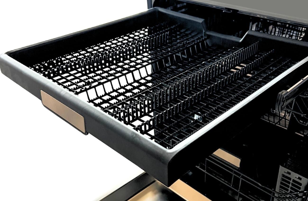 Kenmore 24" Built-In Stainless Steel Tub Dishwasher with EasyFlex 3rd Rack, SmartWash, UltraWash Plus, TurboDry, and Adjustable Rack, Energy Star Certified, Fingerprint Resistant Stainless Steel - Image 13