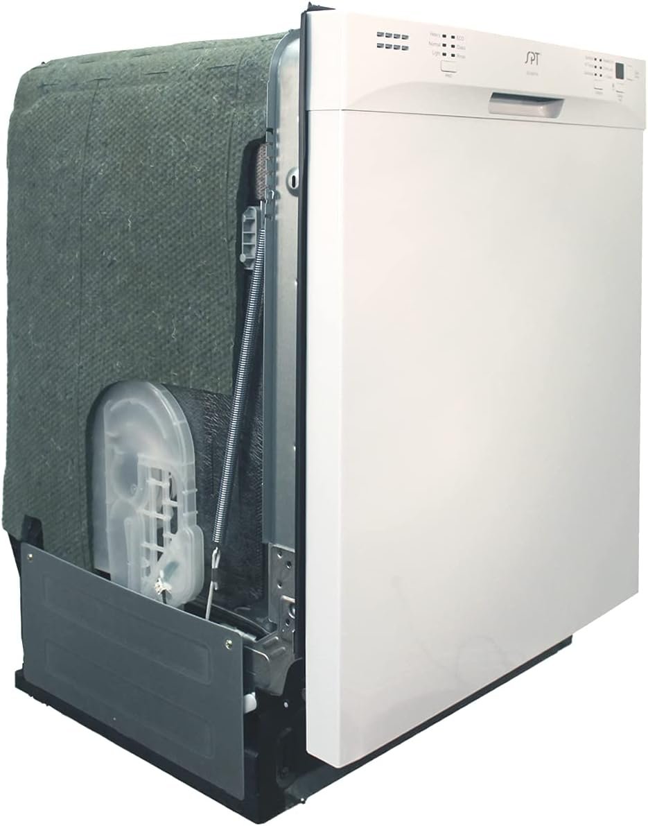 SD-6501W: Energy Star 24″ Built-In Stainless Steel Tall Tub Dishwasher w/Heated Drying – White - Image 4