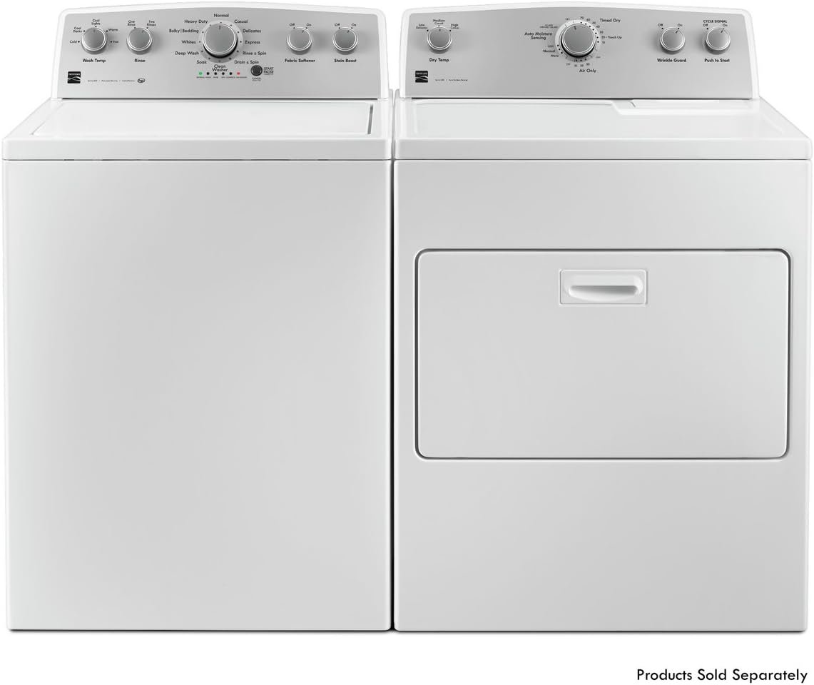 Kenmore 29" Front Load Electric Dryer with Wrinkle Guard and 7.0 Cubic Ft. Total Capacity, White - Image 3