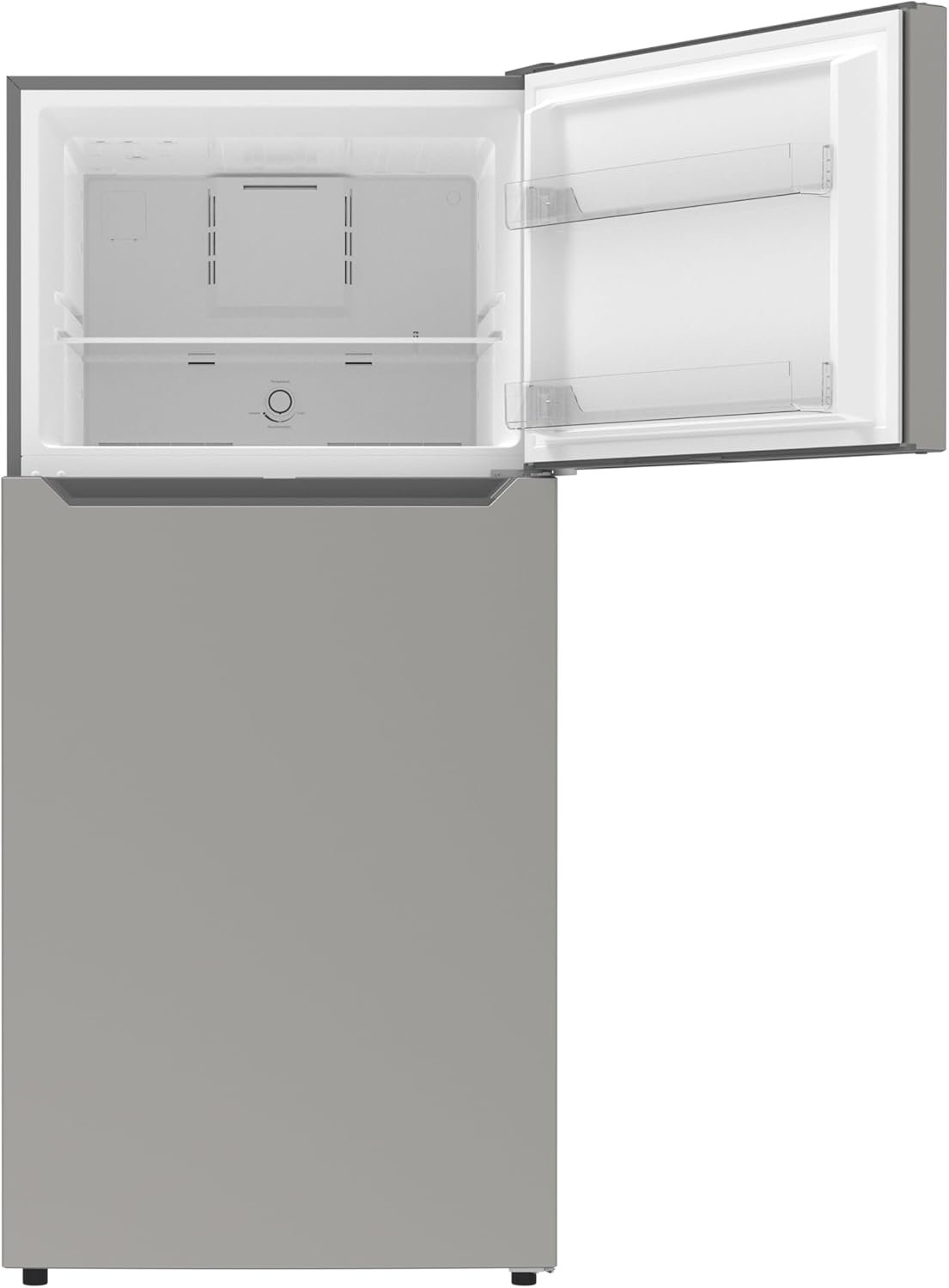 Kenmore 4661345 30" W Top Freezer Refrigerator with Adjustable Glass Shelving, Humidity Control Crispers, Quiet and Energy Efficient Inverter Compressor, Fingerprint Resistant Metallic Steel - Image 4