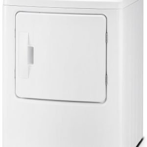 Midea MLTE37N1BWW Electric Dryer, Sensor Dry, Wrinkle Care, Air Fluff, Easy-Using Control Panel, 12 Total Cycles, 6.7 Cu.ft, White