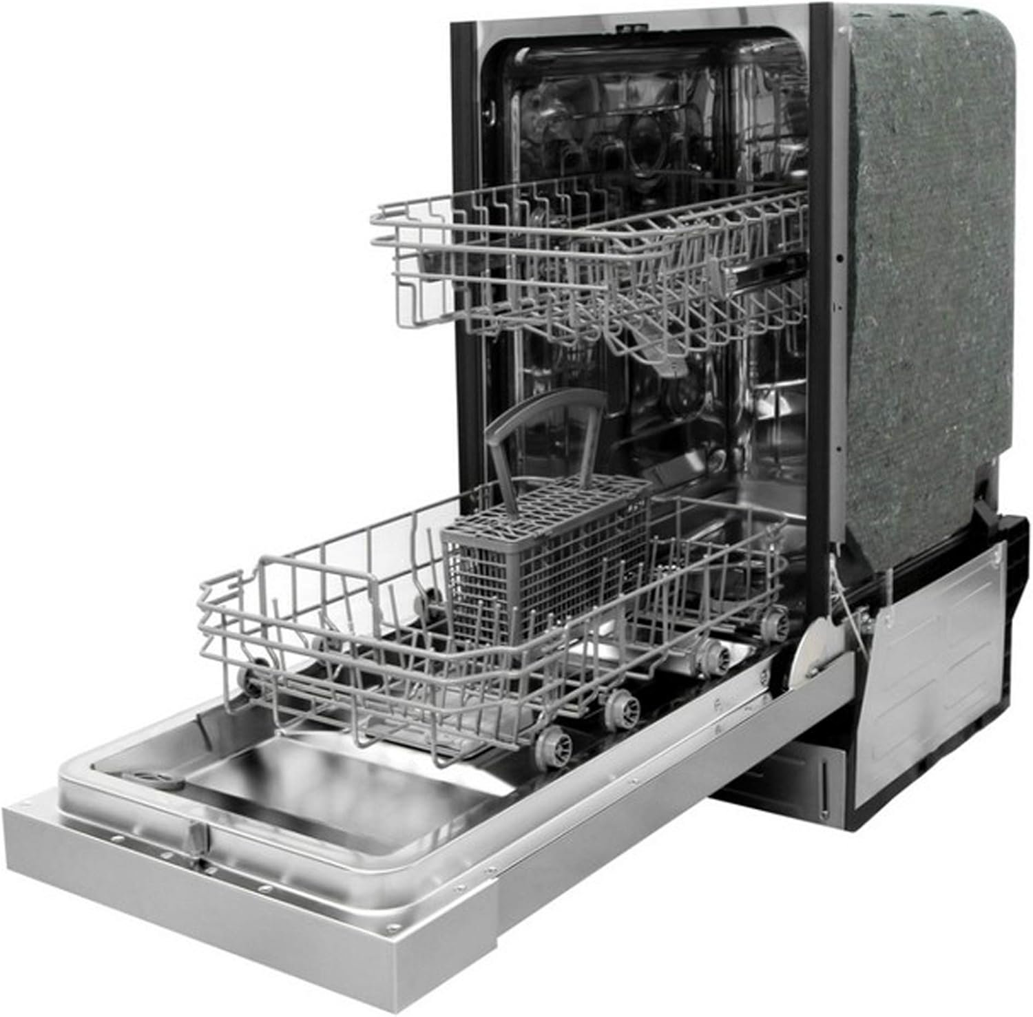 SPT SD-9254SSA 18″ Wide Built-In Stainless Steel Dishwasher w/Heated Drying, ENERGY STAR, 6 Wash Programs, 8 Place Settings and Stainless Steel Tub - Image 9