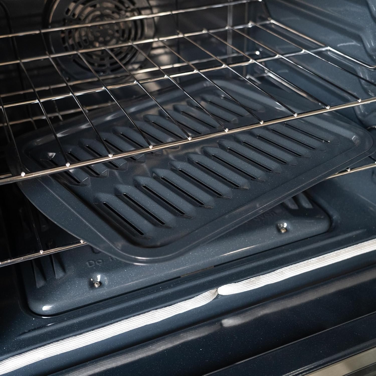 Sinda 48" Gas Range Freestanding Range with 7.0 cu.ft Convection Oven 6 Burners Cast Iron Grates Convections Two Porcelain Oven Racks Natural Gas/LP Convertible - Image 7