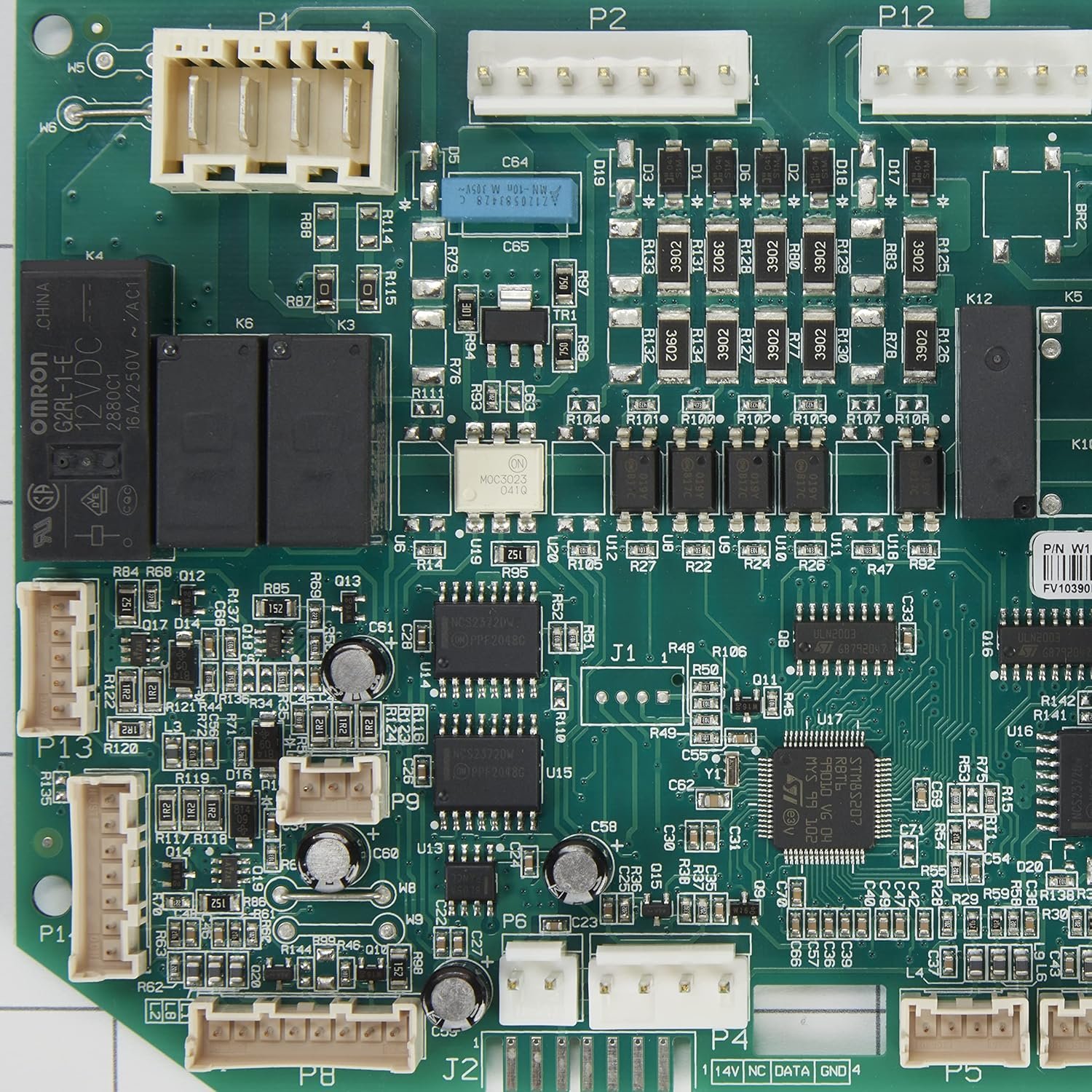 Whirlpool WPW10675033 OEM French Door Refrigerator Electronic Control Board, Green - Image 6