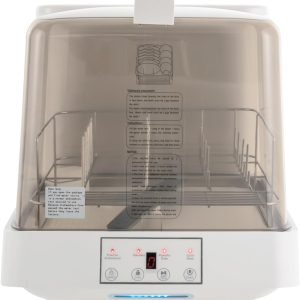 Countertop Dishwashers, 800W Portable Dishwasher Featuring with 6L(1.59G) Built-in Water Tank, 360°Rotating Spray Outlets for House,Dorm,Apartment