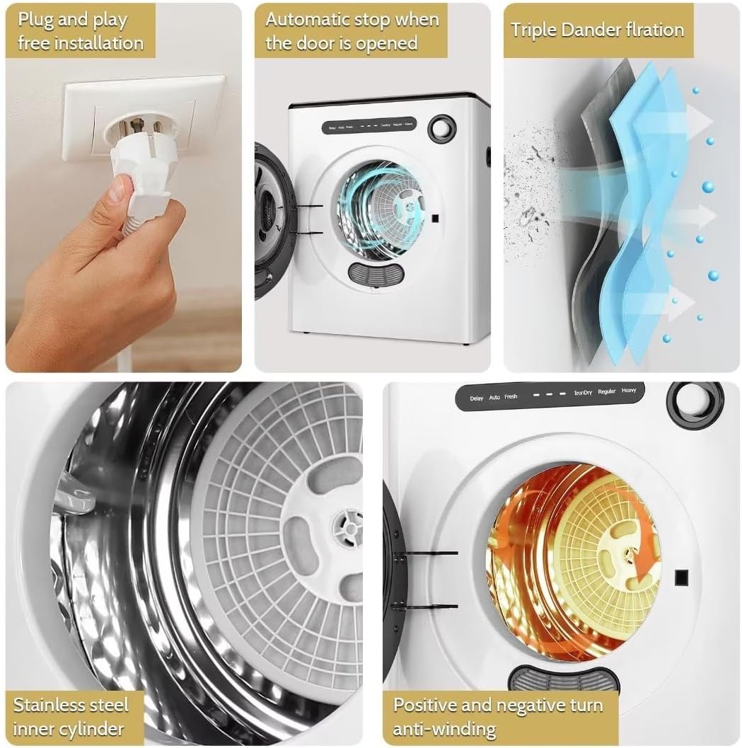 DS-04-WHITE Dryer, White - Image 4