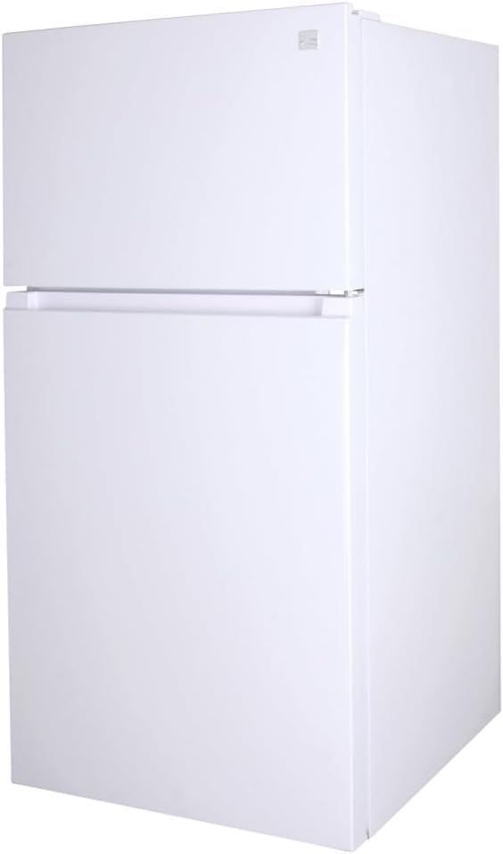 Kenmore 33 in. 20.5 cu. ft. Capacity Refrigerator/Freezer with Full-Width Adjustable Glass Shelving, Humidity Control Crispers, ENERGY STAR Certified, White - Image 16