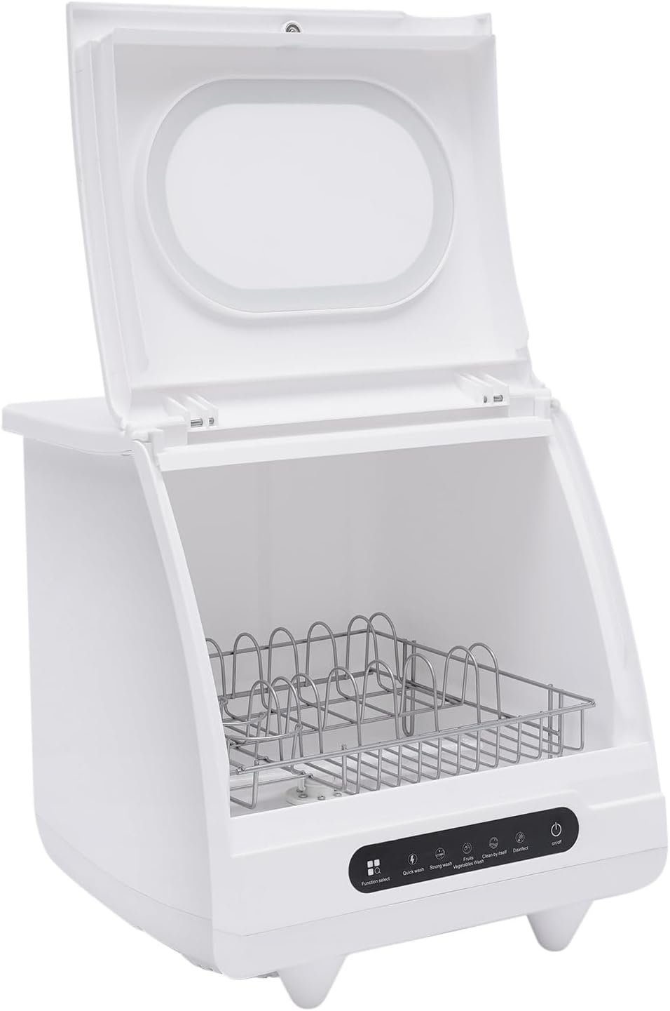 Portable Mini Dishwasher Countertop, With 5L Built-In Water Tank, 360° Spray Deep Cleaning For Apartments,Rv,Camping, Washing Temperature 70℃ - Image 7
