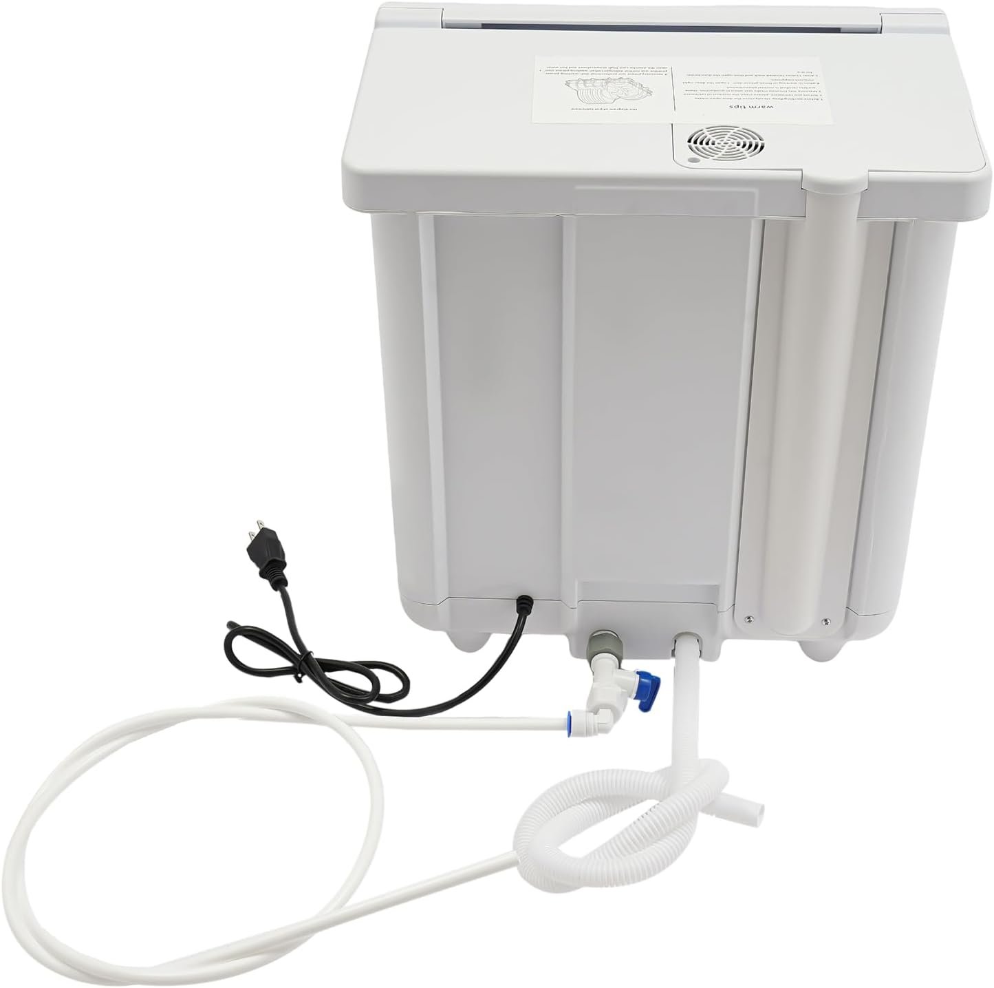Portable Countertop Dishwashers Tabletop Small Dishwasher with 5l Built-In Water Tank 5 Intelligent Washing Functions 360° Rotating Spray 161.6℉ High Working Temperature - Image 5