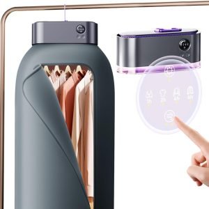 Mishcdea Portable Clothes Dryer Mini Clothes Dryer Save Space Folding Compact Dryer Machine With Dry Bag For Laundry Electric Portable Dryer For Camping ，Business Trip， Travel ，Home And Apartment