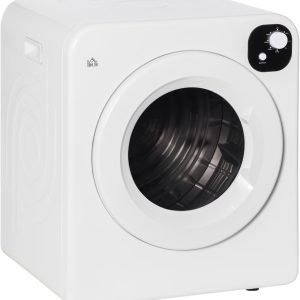 Compact Laundry Dryer, 3.2 Cu. Ft Capacity Front-Load Electric Dryer for Small Spaces