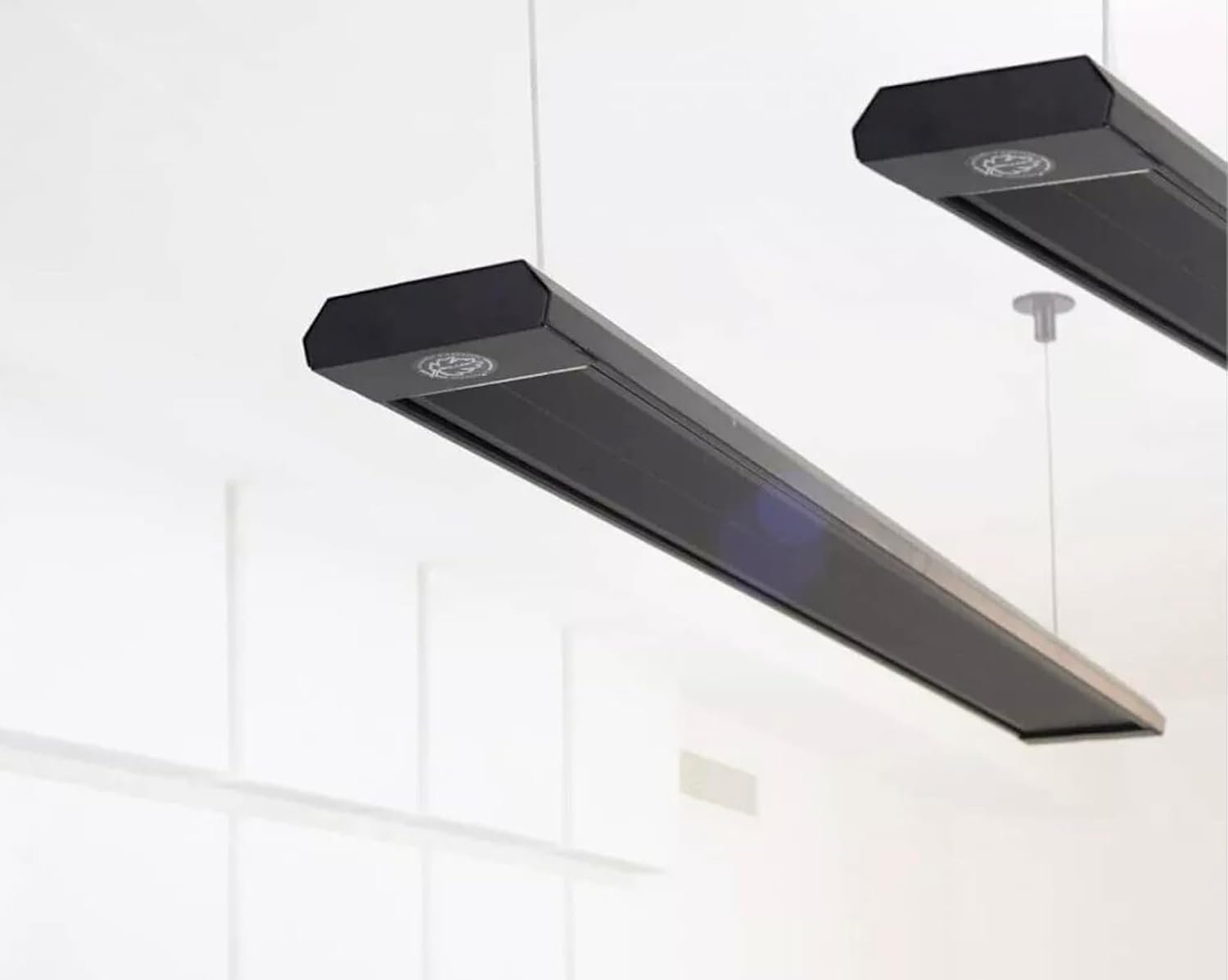 Hot yoga infrared heaters for home Long Wave BILUX HOT YOGA 75 sq. ft. Ceiling Mount 1200W x 2 pcs., 240V