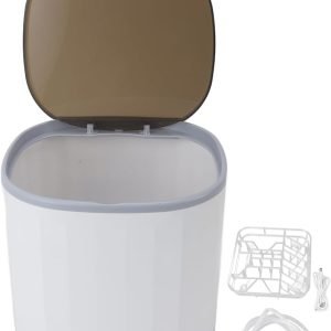 Mini Dishwasher, Compact Countertop Dishwasher with 4L Built in Water, 360° Spray & 2000mAh Battery, USB Rechargeable Portable Dishwasher for Small Apartments, Dorms & RVs