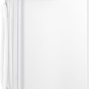 ROVSUN 17.8LBS Portable Washing Machine, Full-Automatic Electric Laundry Machine with Stainless Steel Drum, 110V Compact Washer, Washer and Dryer Combo with Drain Pump for Apartment, Dorms, RV, 400W