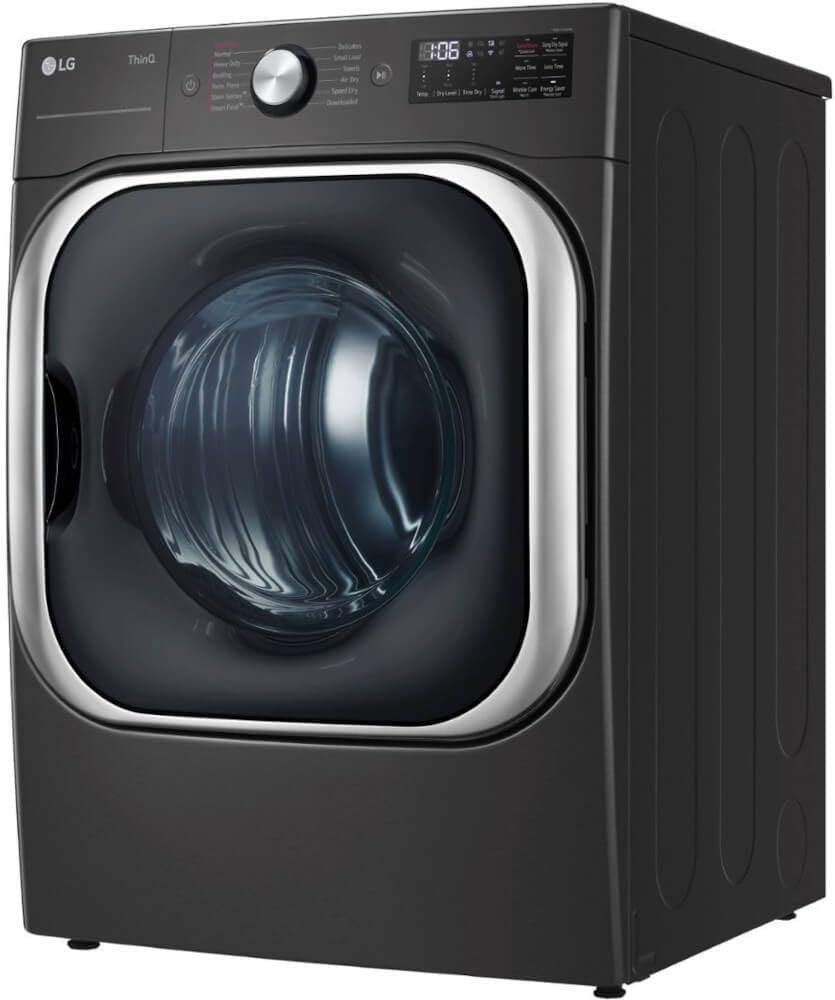 9.0 cu. ft. Mega Capacity Smart wi-fi Enabled Front Load Electric Dryer with TurboSteam™ and Built-In Intelligence - Image 2