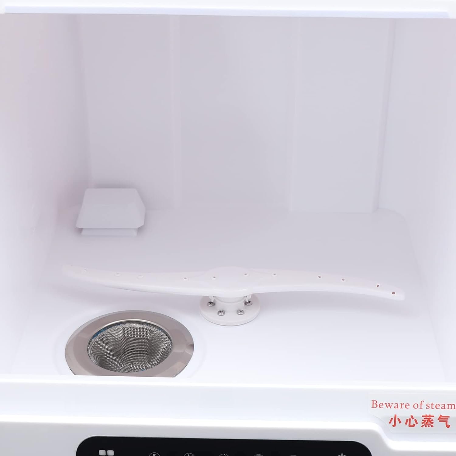 Samll Dishwasher, Complete Portable Countertop Dishwasher with 3-Liter Built-in Water Tank, 5 Programs, Baby Care, Glass & Fruit Wash, Compact Dishwashers for Small Apartments, Dorms and RVs - Image 5