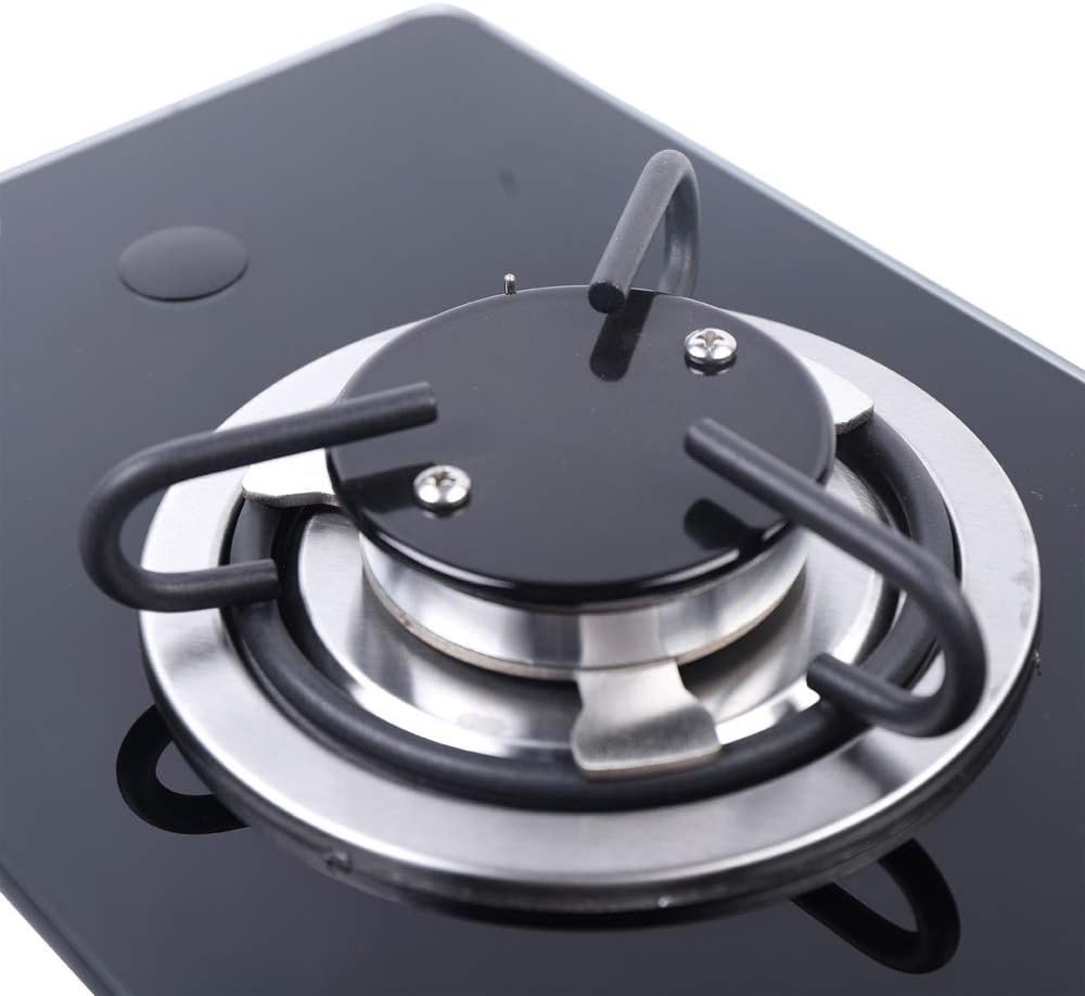 Gas Cooktop, 1 Burner Boat Caravan RV Camper LPG Gas Stove Hob With Tempered Glass, Durable Single Countertop Gas Stove With Multi-Level Fire Adjustment Suitable for Outdoor Apartments - Image 6