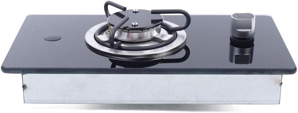 Gas Cooktop, 1 Burner Boat Caravan RV Camper LPG Gas Stove Hob With Tempered Glass, Durable Single Countertop Gas Stove With Multi-Level Fire Adjustment Suitable for Outdoor Apartments - Image 3