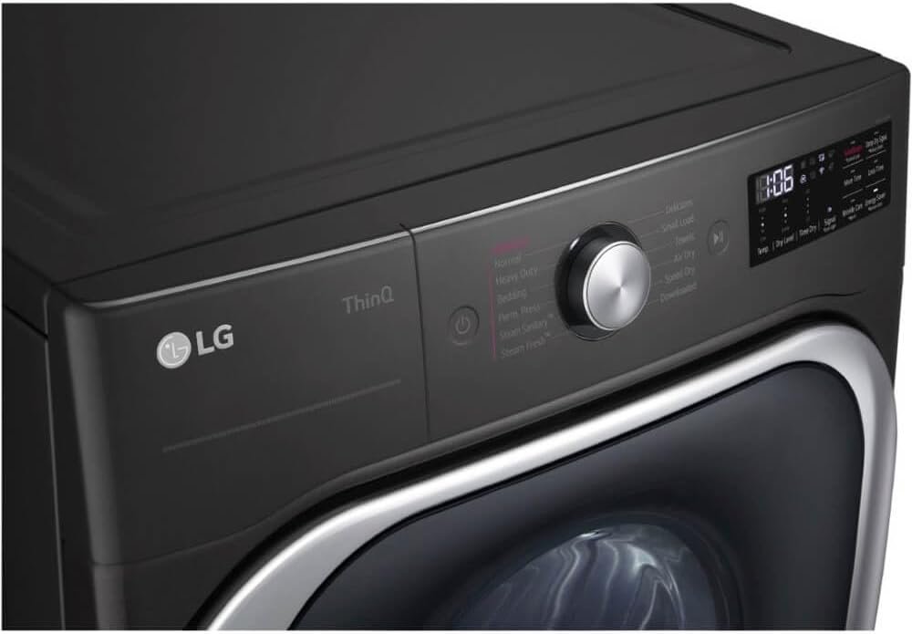 9.0 cu. ft. Mega Capacity Smart wi-fi Enabled Front Load Electric Dryer with TurboSteam™ and Built-In Intelligence - Image 3