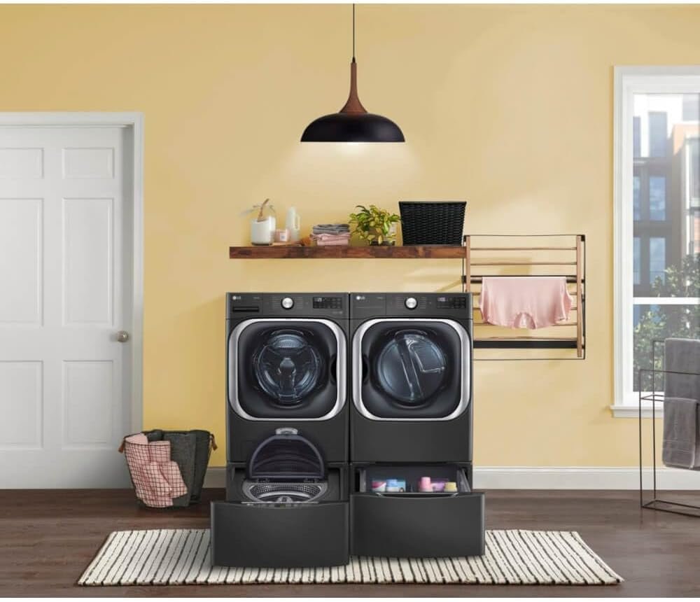 9.0 cu. ft. Mega Capacity Smart wi-fi Enabled Front Load Electric Dryer with TurboSteam™ and Built-In Intelligence - Image 6