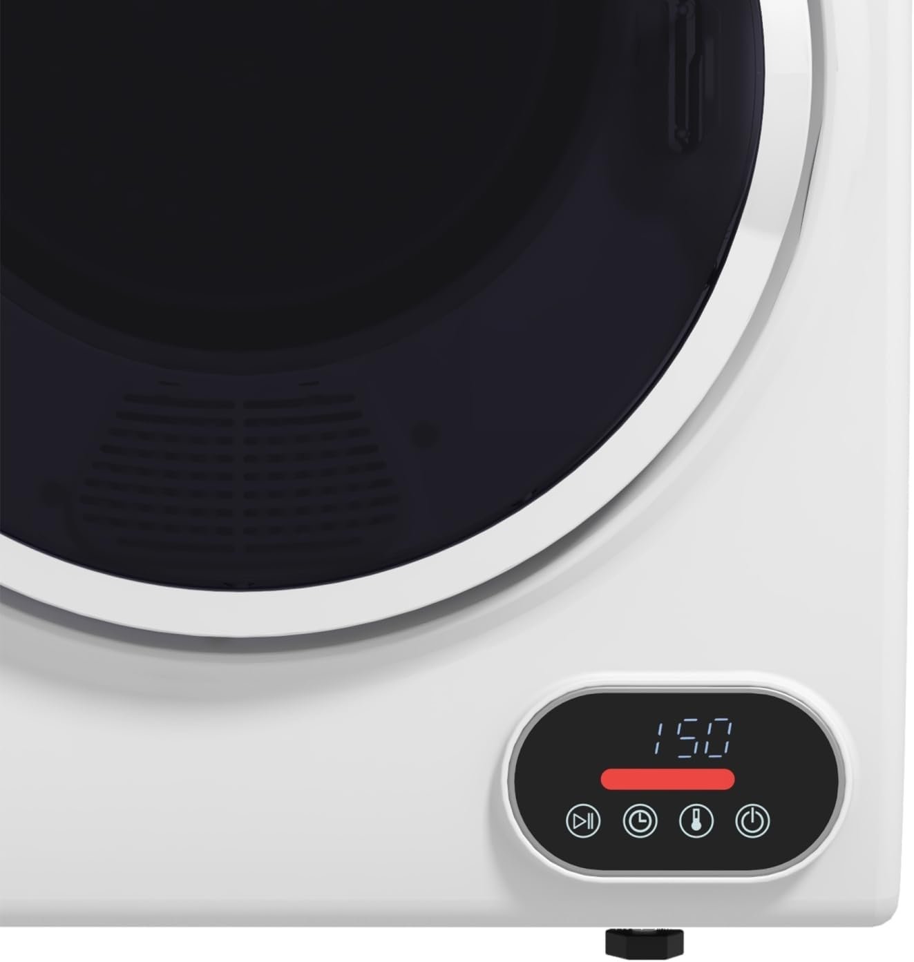 Portable Clothes Dryer - Compact Electric Dryer with Intelligent Drying, 1.5 Cu. Ft Stainless Steel Drum - Image 9