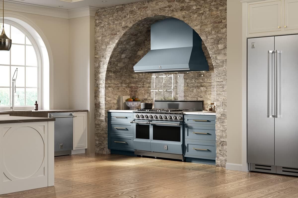 Hestan KRG485GD-NG 48 Inch Wide 7.2 Cu. Ft. Free Standing Gas Range, 48" 5 Burner (w/Griddle), Stainless Steel - Image 2
