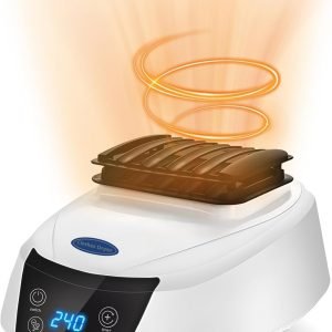 Portable Clothes Dryer, 2300W Electric Heated Clothes Drying Machine, 240 Min Adjustable Timer, Negative Ion Sterilisation, for Apartments Home Travel RVs