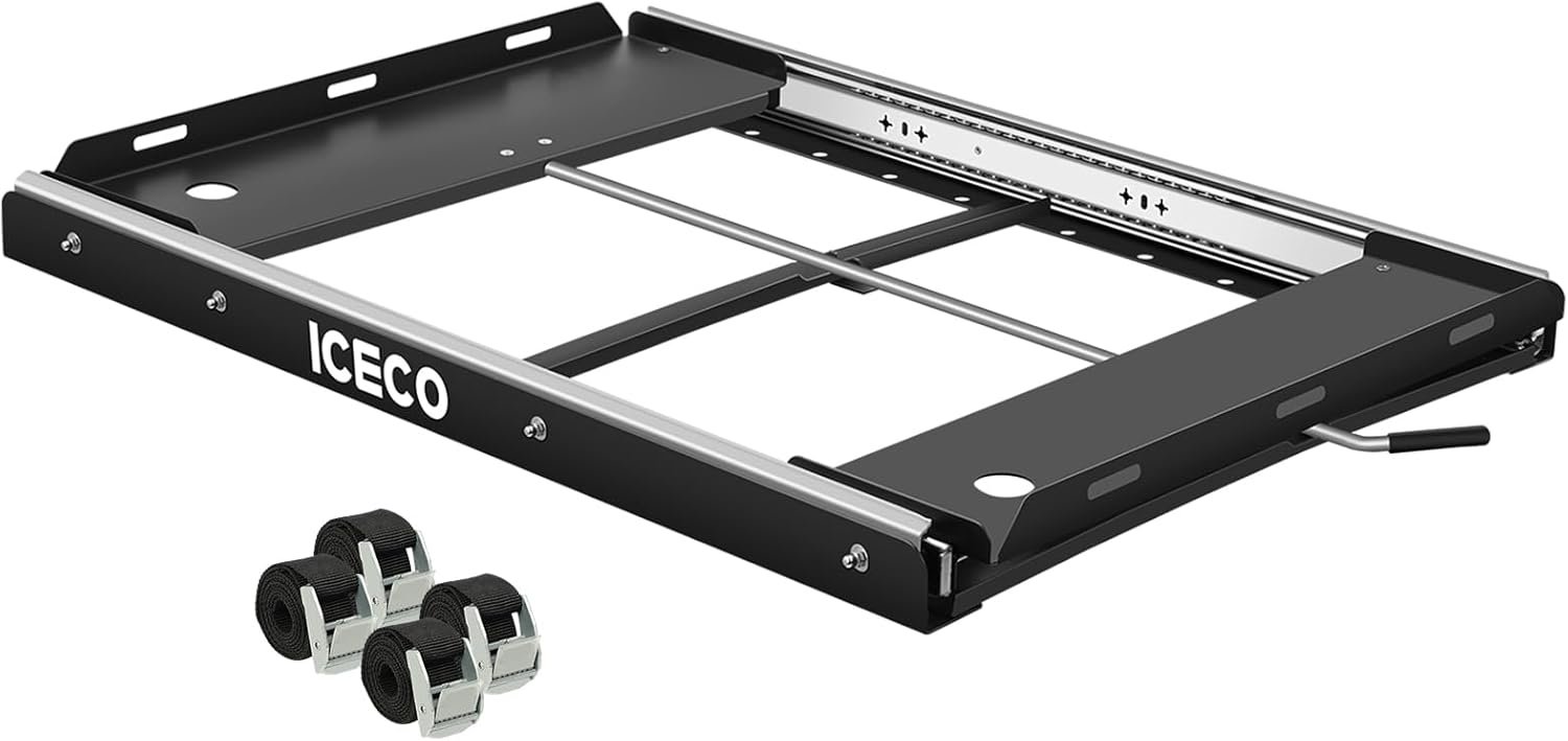 ICECO Slide Mount for APL55 Series, VL60 ProS Portable Refrigerator, Freezer Slide (Slide for APL55, VL60 ProS)