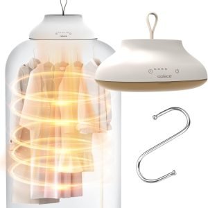 Portable Clothes Dryer,Portable Dryer for Apartments Home Travel RVs,Compact Foldable Mini Electric Laundry Dryer Machine with Dryer Bag,for Light Clothes, Underwear, Baby Clothes