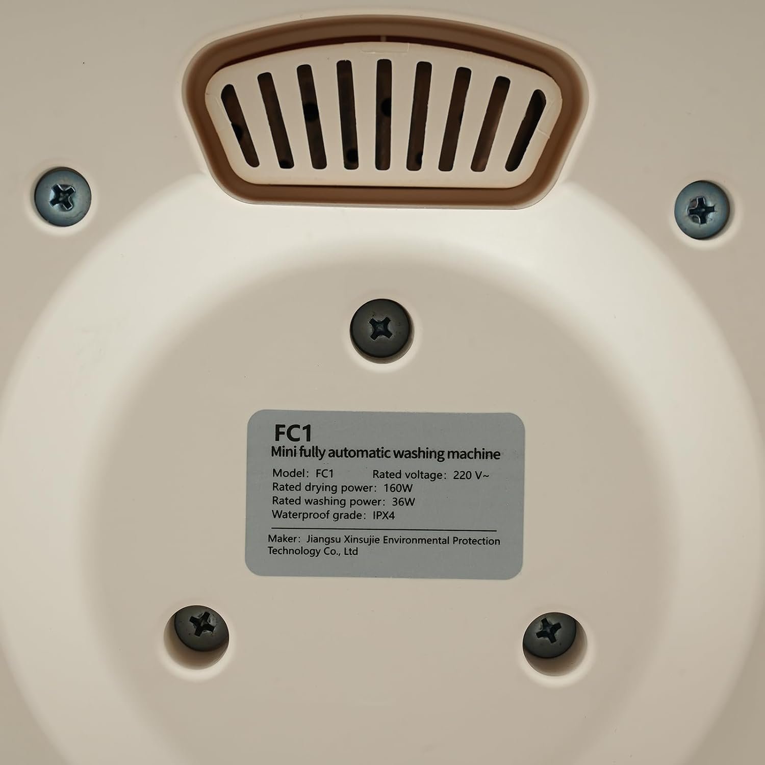 2 In 1 Front Load Washer And Dryer Combo,Portable Clothes Drying Washing Machine 3.5L 110V Mini Fully Automatic Electric Compact Laundry Dryer For Bras Underwear Socks - Image 7