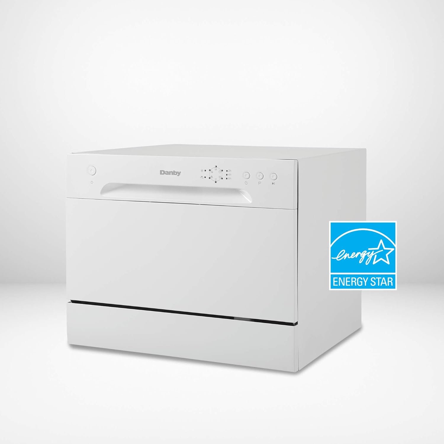 Danby DDW621WDB Countertop Dishwasher with 6 Place Settings, 6 Wash Cycles and Silverware Basket, Energy Star-Rated with Low Water Consumption and Quiet Operation, White - Image 4