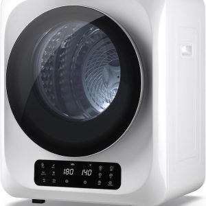 1.5cu.ft Portable Dryer with LCD Control Panel, 850W 10 lbs Front Load Electric Mini Dryer with Stainless Steel Tub, 5 Modes for Apartment, Laundry, RVs