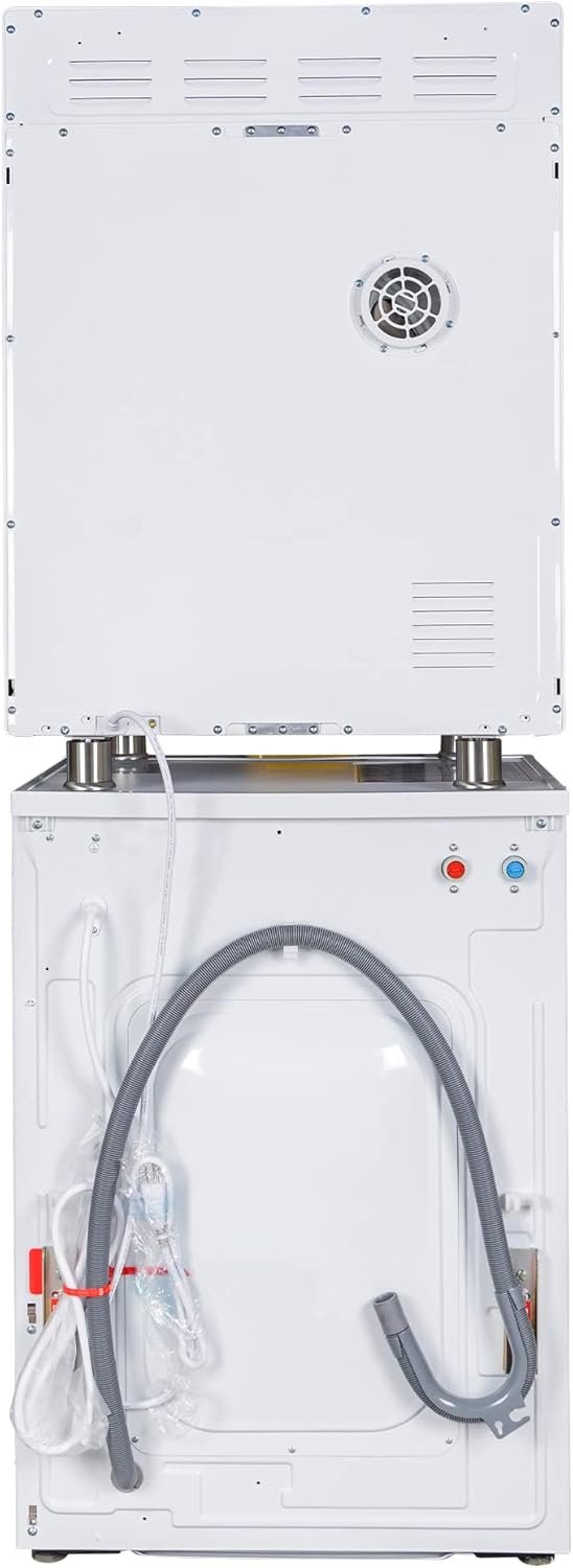 Equator Apartment Stackable 15 Lbs Washer 1.62cf 110V+Vented Dryer 3.5cf 110V - Image 2