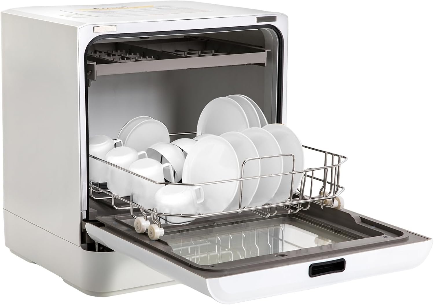 Countertop Dishwasher, Portable Dishwasher with 6L Built-in Water Tank & Multiple Modes, 360° Rotating High-Pressure Spray, Multi-Functional Mini Dishwasher for Small Spaces, Boats RVs