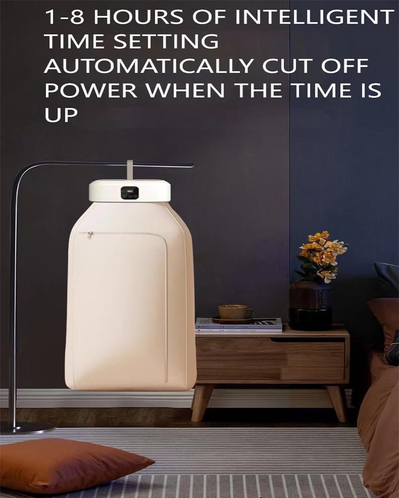 Portable Dryer, Mini Clothes Care Machine With Remote Control, Fast/Easy To Use/Small, Suitable For Small Spaces, Apartments, Rvs And Dormitories, Carrying Clothes Drying Bags - Image 5
