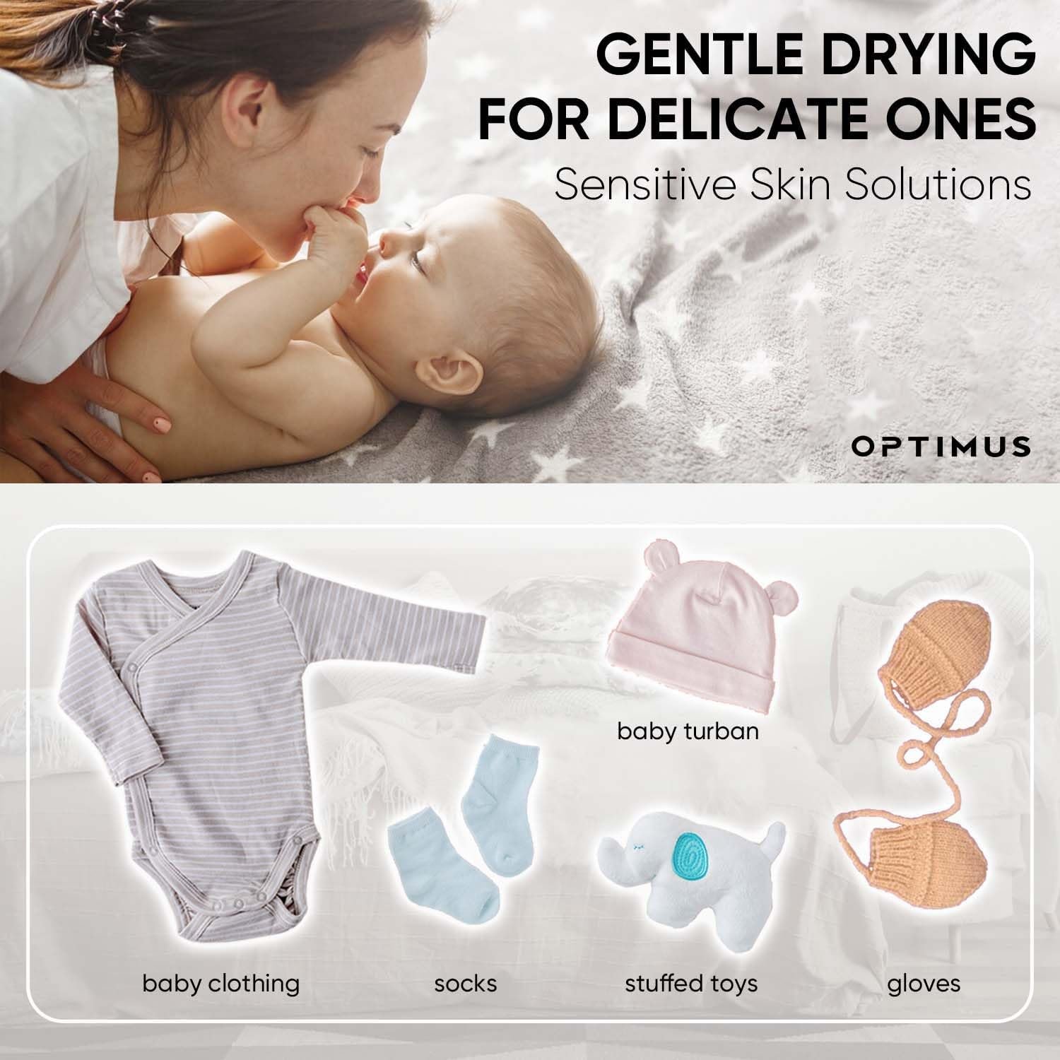 Smart Portable Clothes Dryer | Mini Dryer for Hotel, Apartment, RV, Travel - Premium Mini Dryer Machine for Light Clothes, Underwear, Baby Clothes - Quick Small Foldable Compact - Image 7