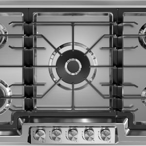 Empava 36" Recessed Gas Stove Cooktop with 5 Italy SABAF Sealed Burner NG/LPG Convertible in Stainless Steel