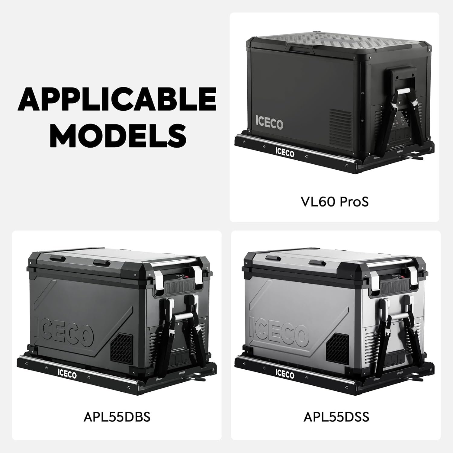 ICECO Slide Mount for APL55 Series, VL60 ProS Portable Refrigerator, Freezer Slide (Slide for APL55, VL60 ProS) - Image 3