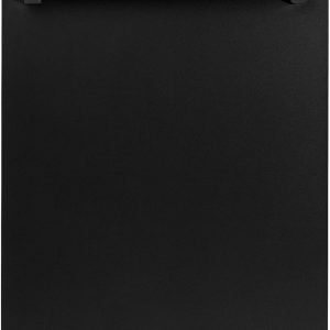 ZLINE 18 in. Compact Top Control Dishwasher in Black Matte 120-Volt with Stainless Steel Tub and Traditional Style Handle