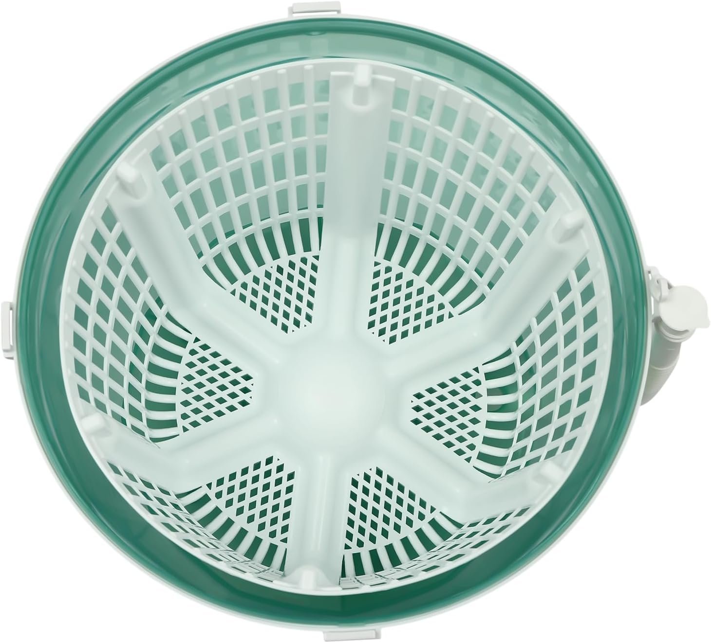 2-in-1 Manual Washing Machine, Portable Mini Washer and Spin Dryer Compact Washer for RV Travel, Outdoor Use (Green) - Image 7