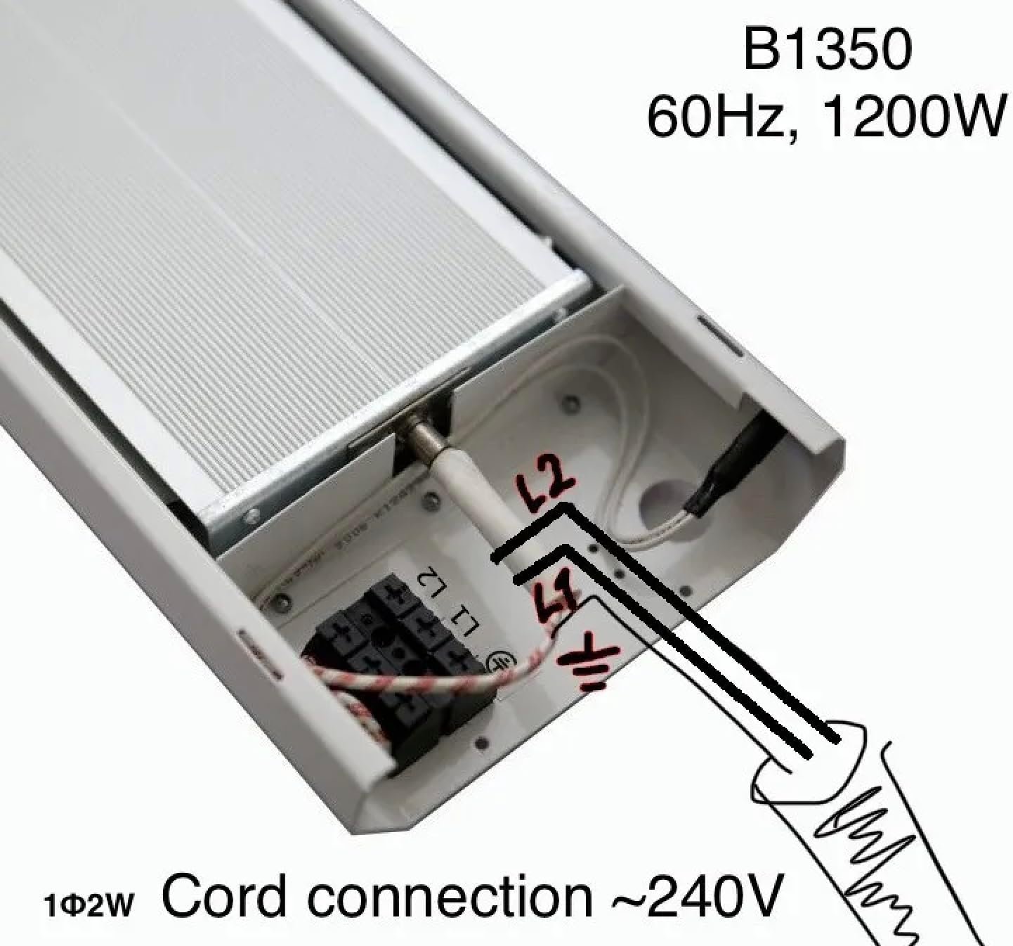 Hot yoga infrared heaters for home Long Wave BILUX HOT YOGA 75 sq. ft. Ceiling Mount 1200W x 2 pcs., 240V - Image 6